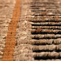 Tapis Eden Ocre diamètre 160