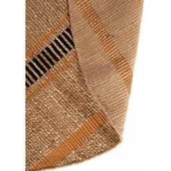 Tapis Eden Ocre diamètre 160