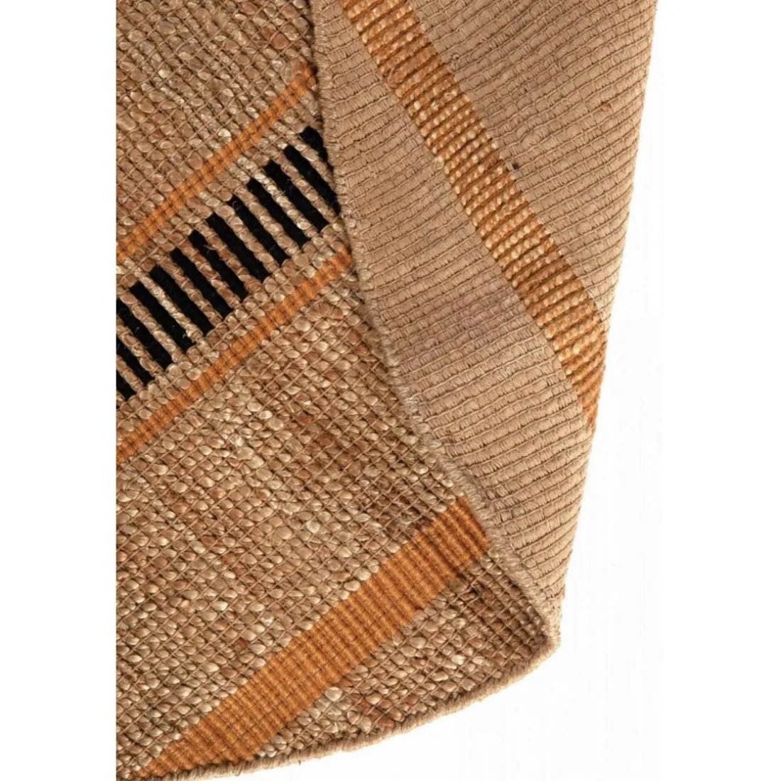 Tapis Eden Ocre diamètre 160