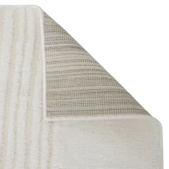 Tapis effet laine Anoai blanc