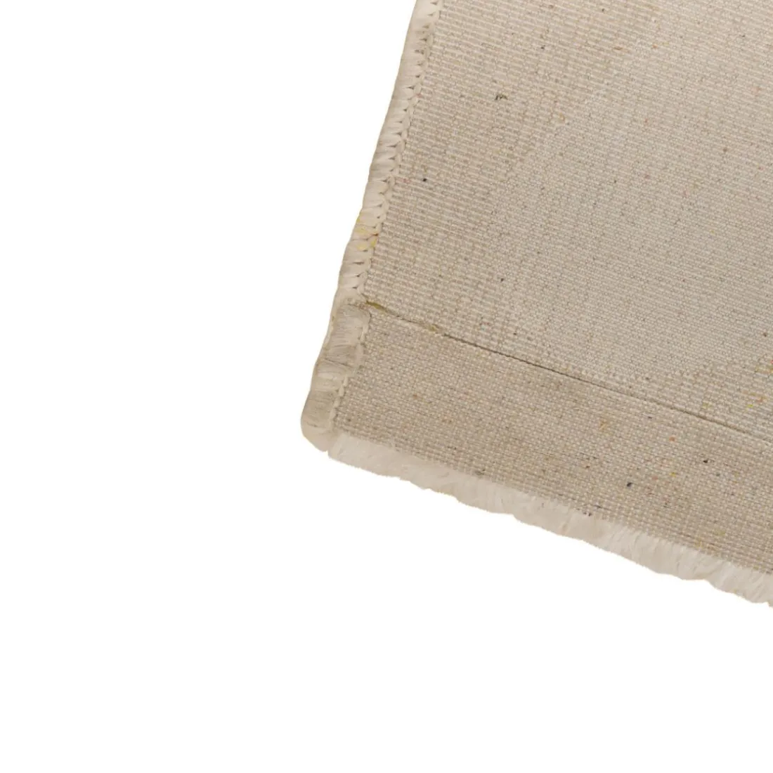 Tapis effet laine Cherry blanc chaud