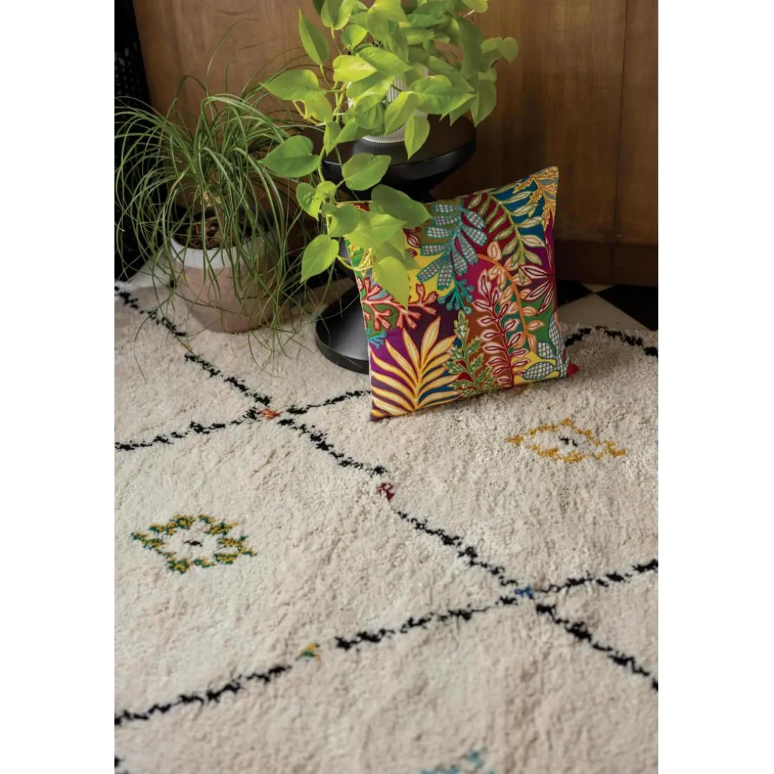 Tapis Elias 2 Multico 120 x 170 x 3 cm