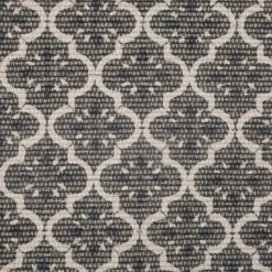 Tapis en Coton Imprimé Box Gris modèle B