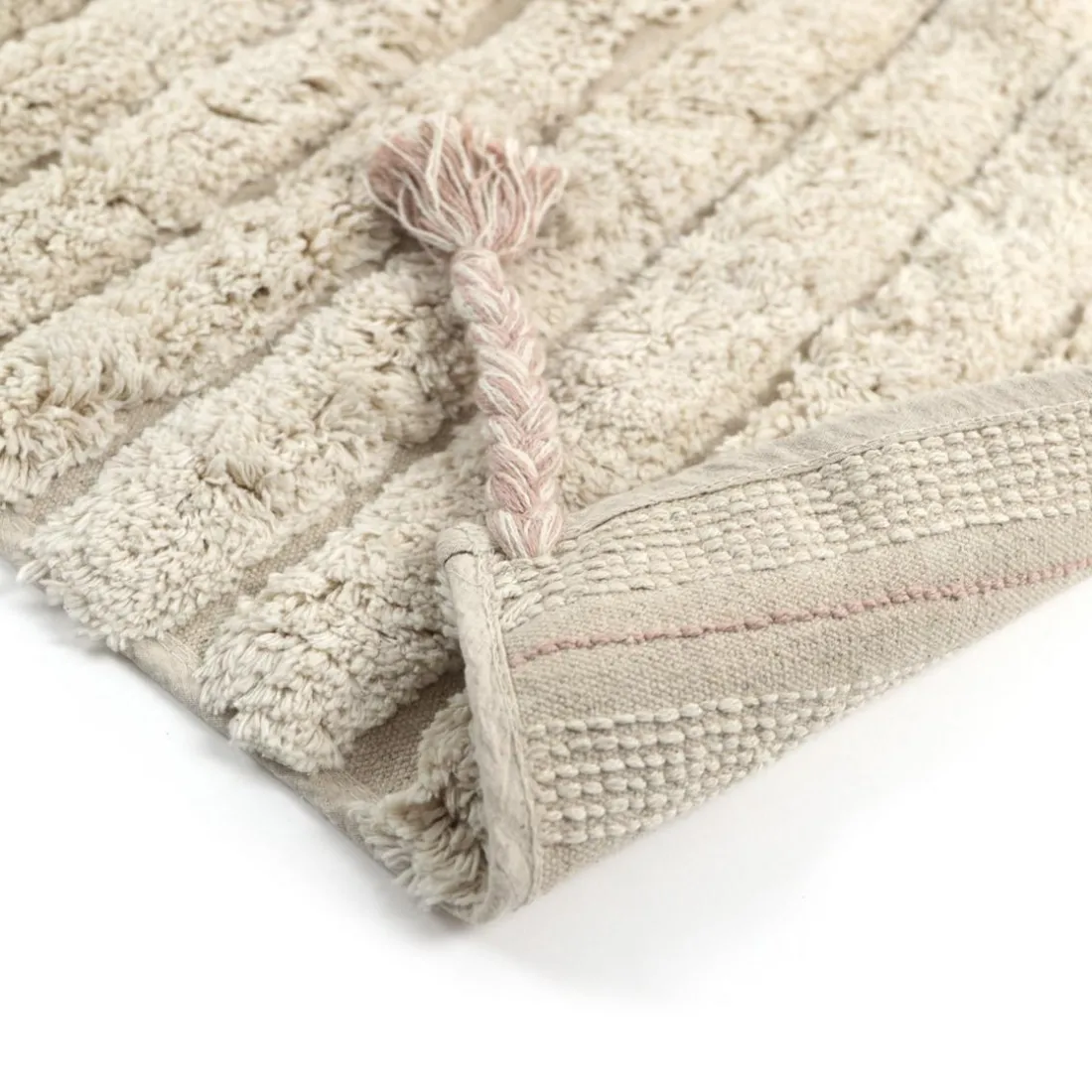 TAPIS EN COTON NUDE