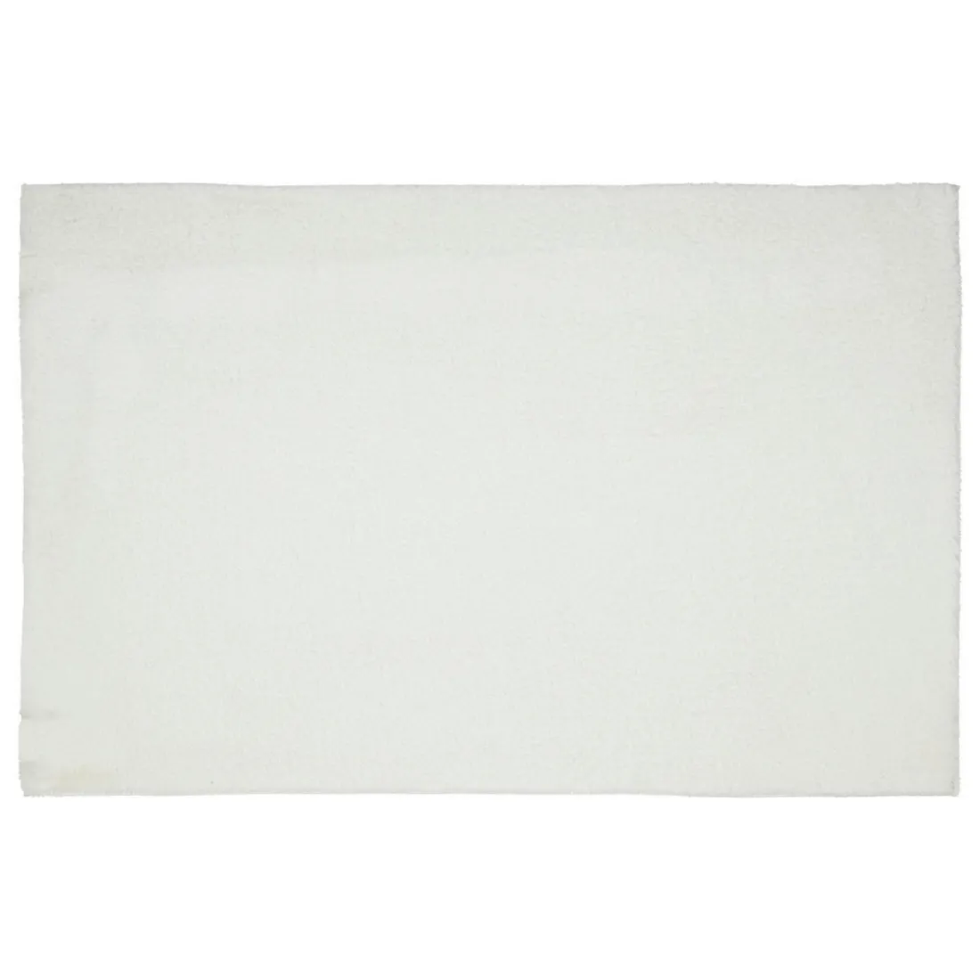Tapis en fausse fourrure blanc