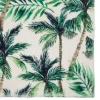 Tapis en fausse fourrure tropicale