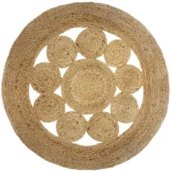 Tapis en Jute Ajouré NARUTIA