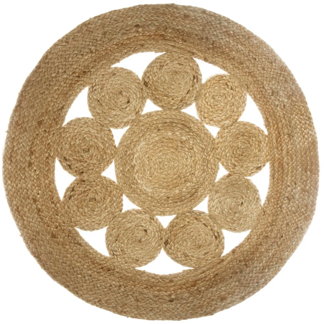 Tapis en Jute Ajouré NARUTIA