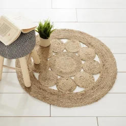 Tapis en Jute Ajouré NARUTIA