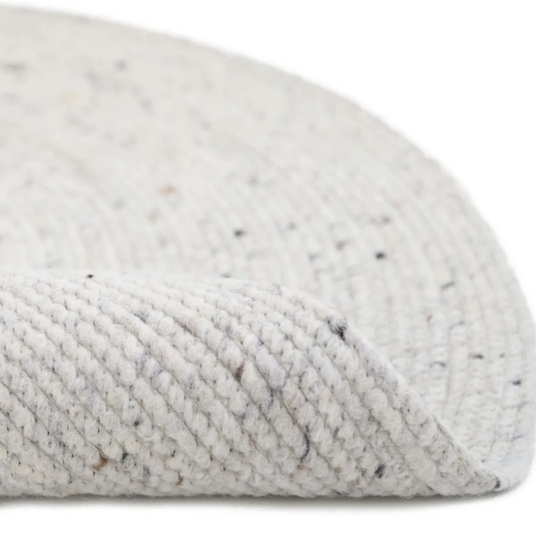 TAPIS EN LAINE NATURAL L