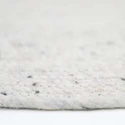 TAPIS EN LAINE NATURAL L