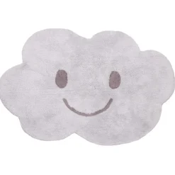 Tapis enfant nuage gris 115x75cm BUZZ