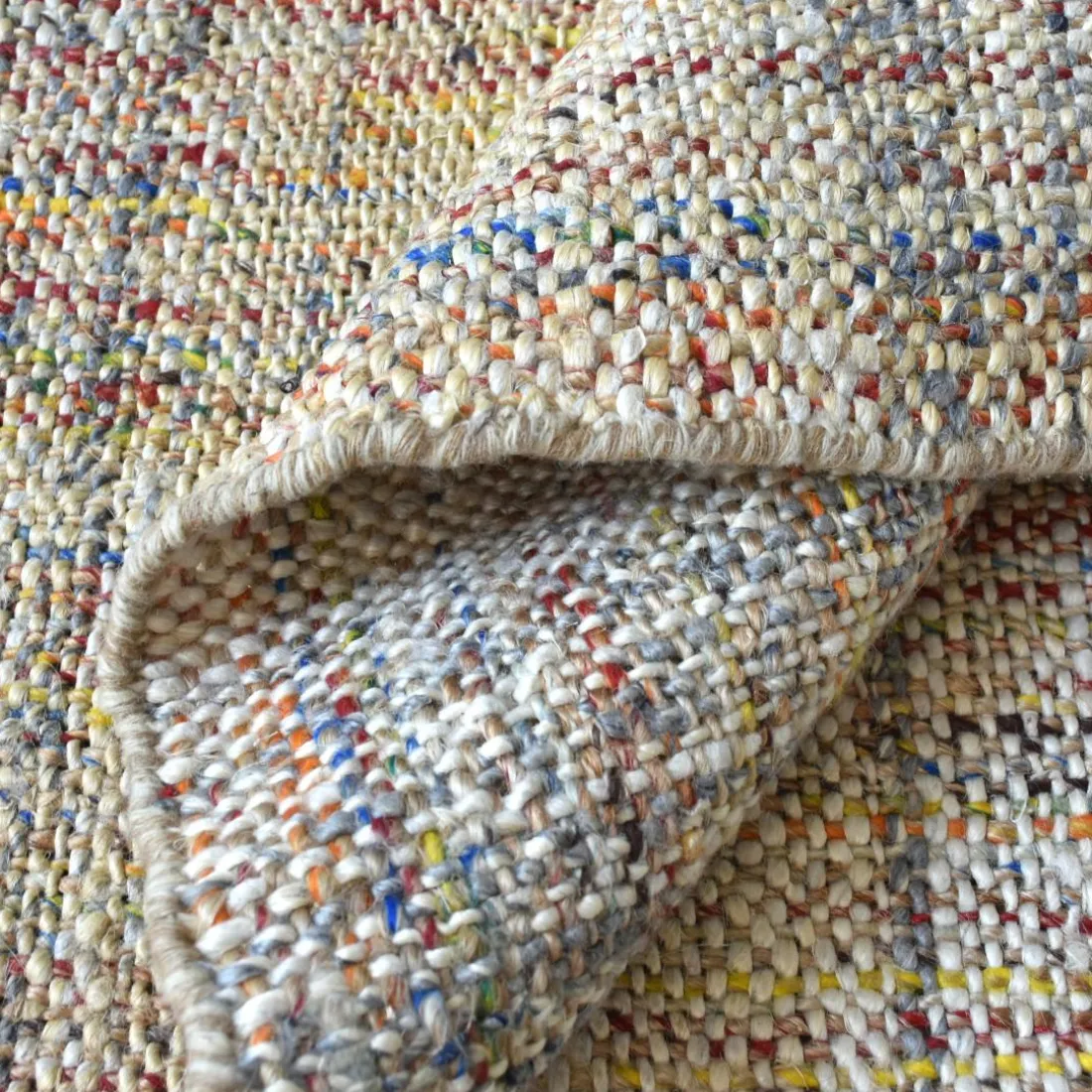 Tapis Fahro Multicolore naturel