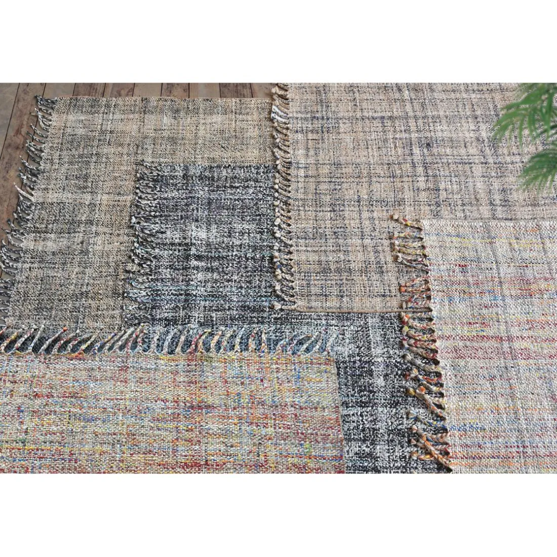 Tapis Fahro Multicolore naturel