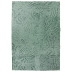 Tapis fausse fourrure vert Kaki Onina