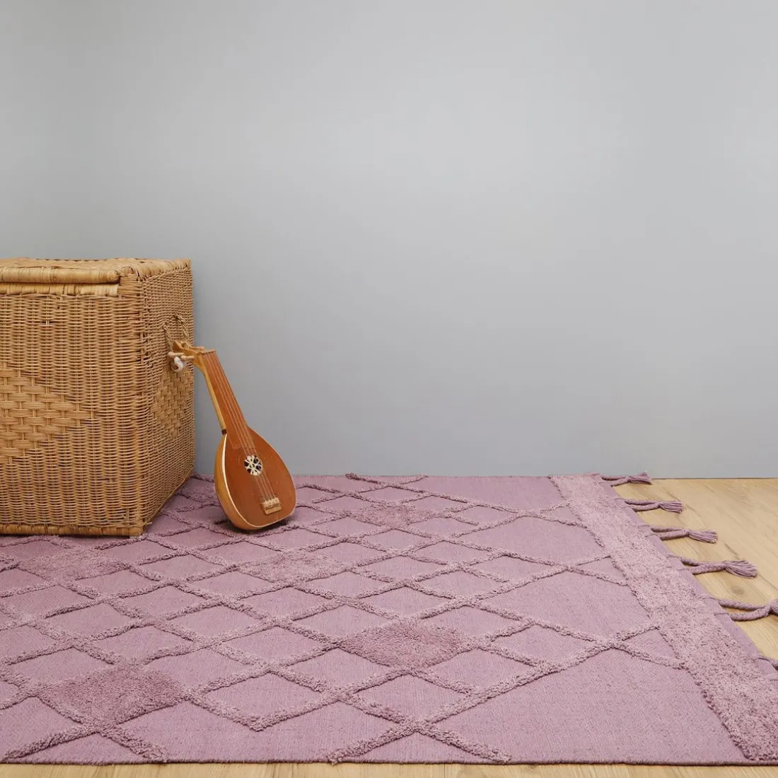 Tapis fille EEMEE Mauve