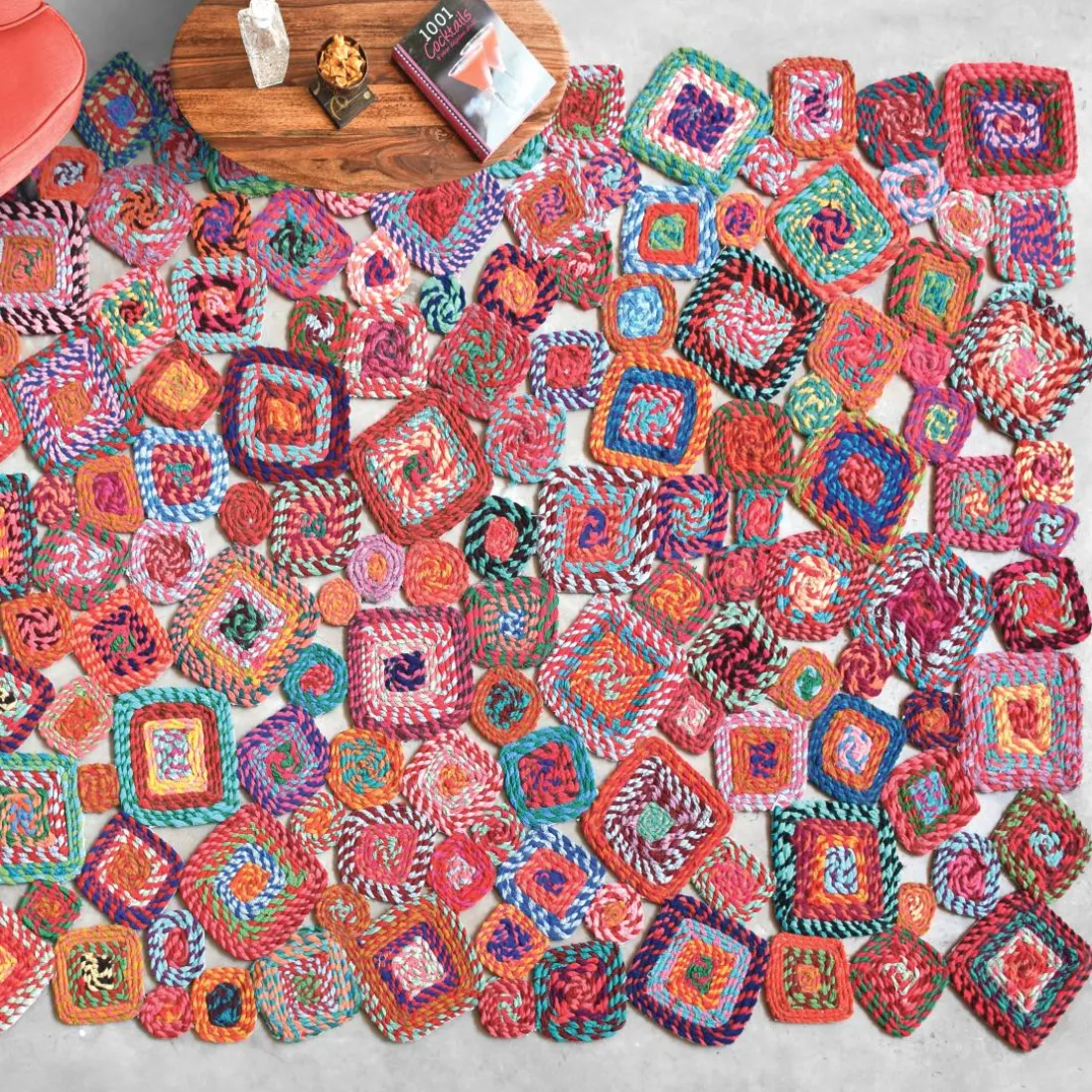 Tapis Gunray Multicolore 120 x 180