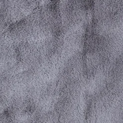 Tapis Imitation Poil Fin Gris 120x170cm en polyester