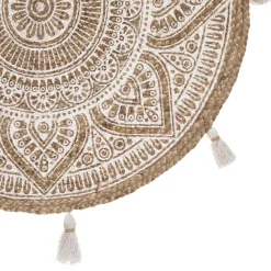 Tapis imprimé Rosalie D78 jute