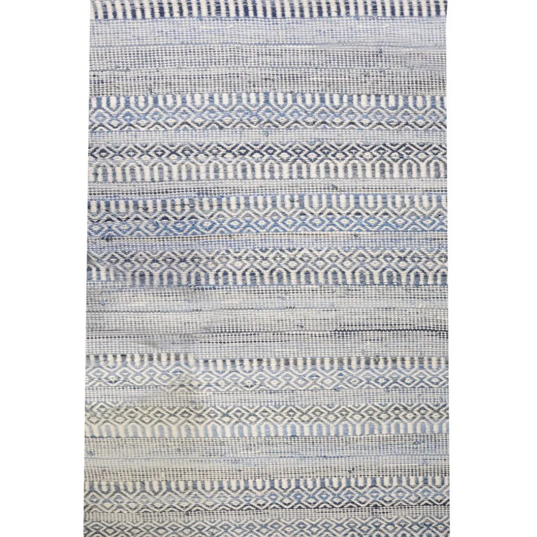 Tapis Ivoire/bleu VICTORIA