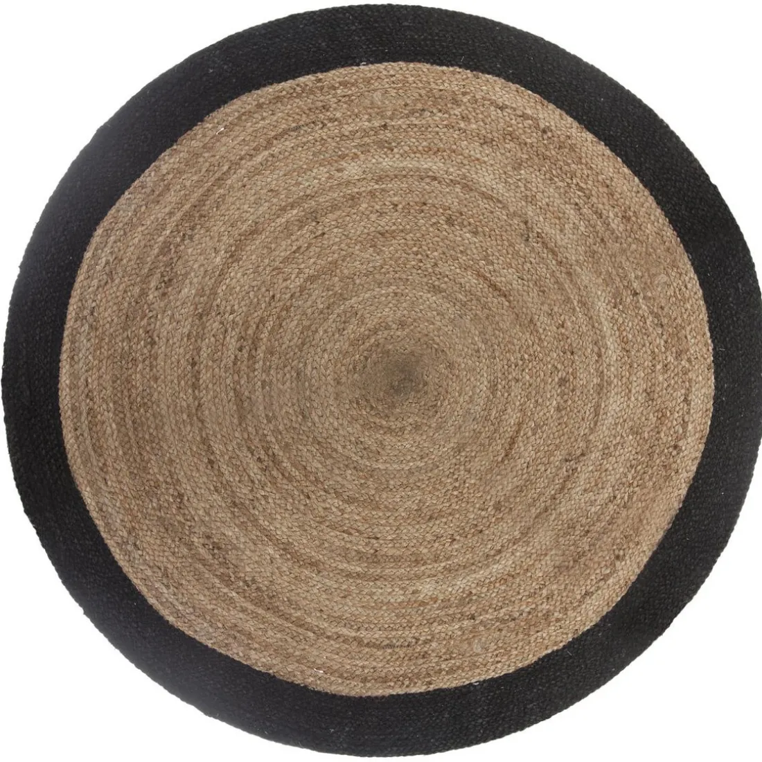 Tapis jute noir - Mood D120