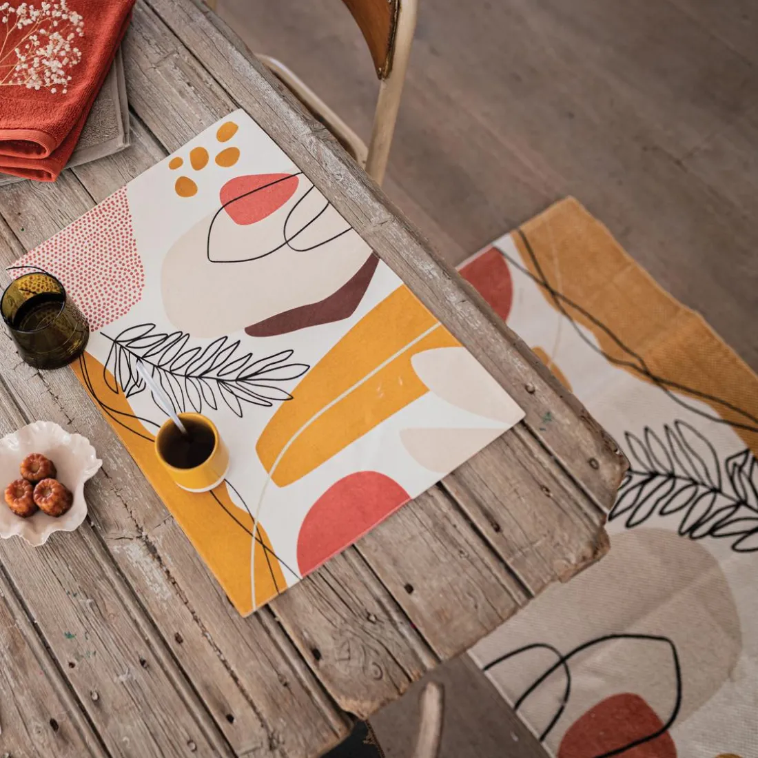 Tapis Legno Multico 60 x 90