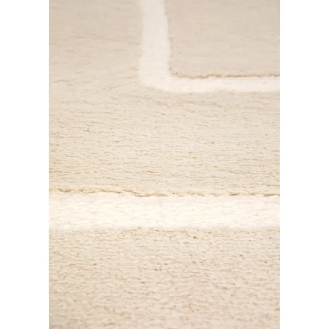 Tapis Louisa Neige 160 x 230 x 2 cm