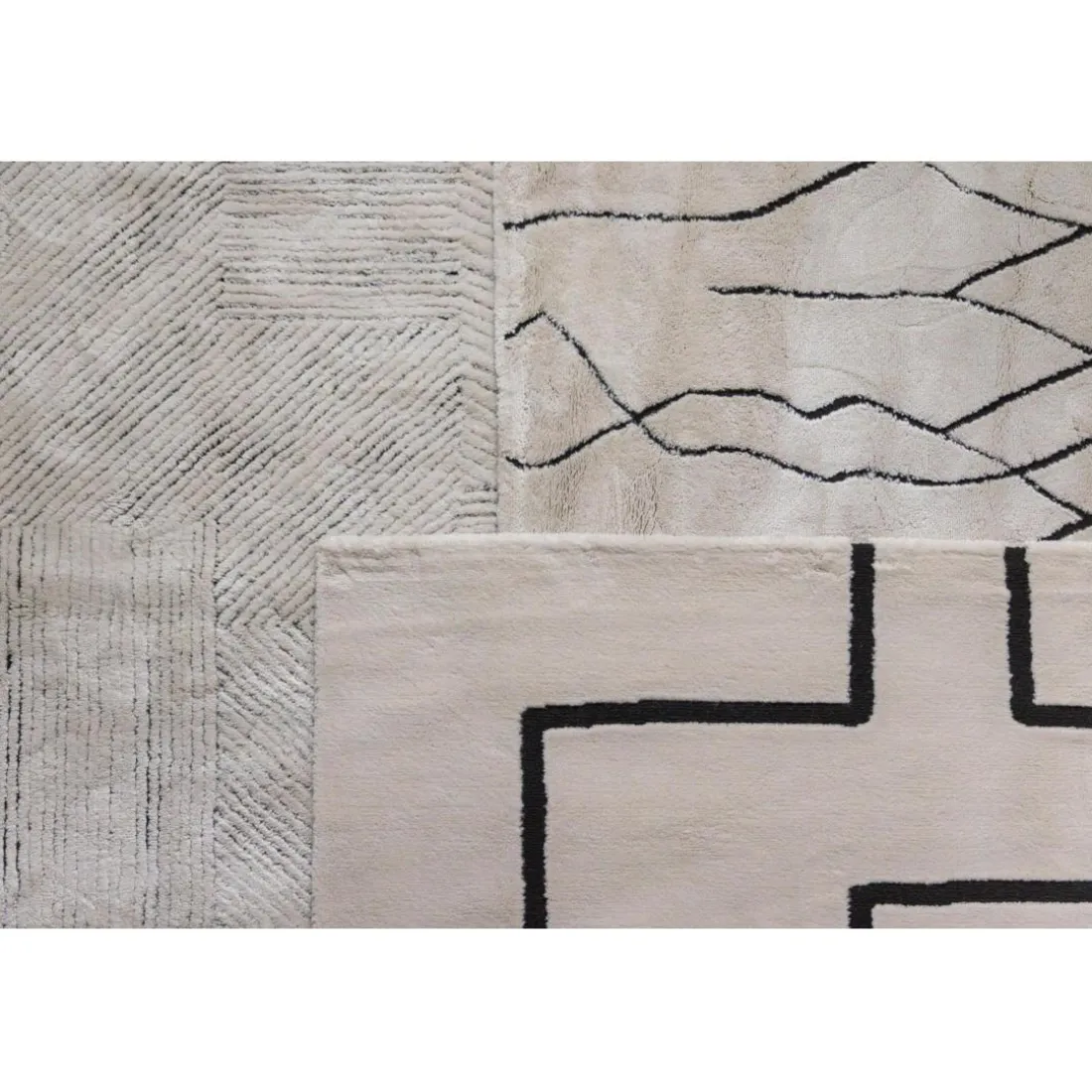 Tapis Luna Neige 160 x 230 x 2 cm