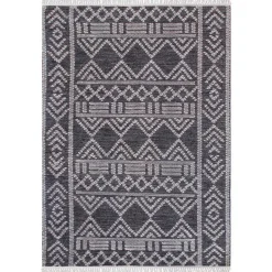 Tapis Maïs Charbon/ivoire 160 x 230