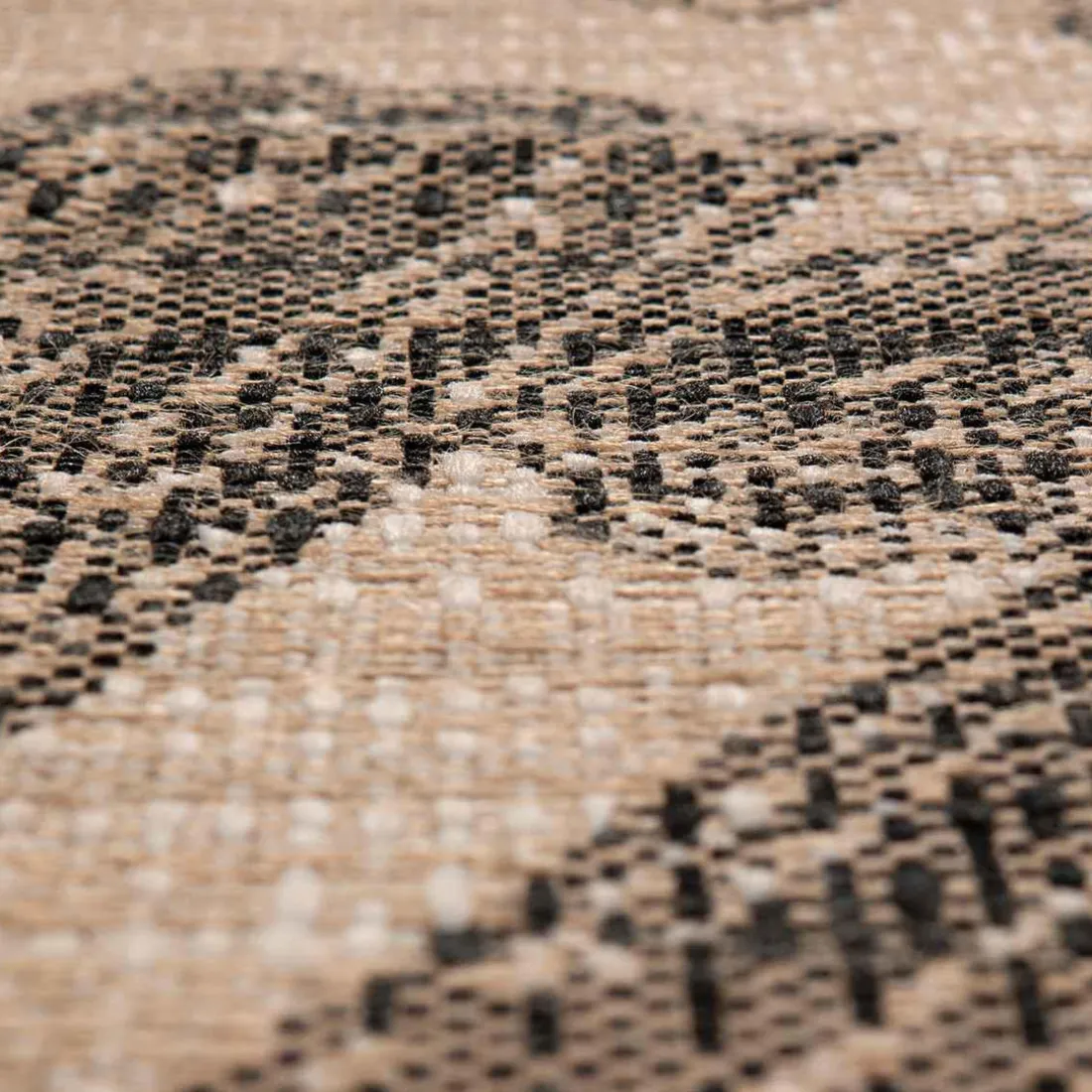 Tapis MAYA Intérieur Extérieur - Naturel