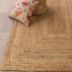 Tapis naturel jute rectangle