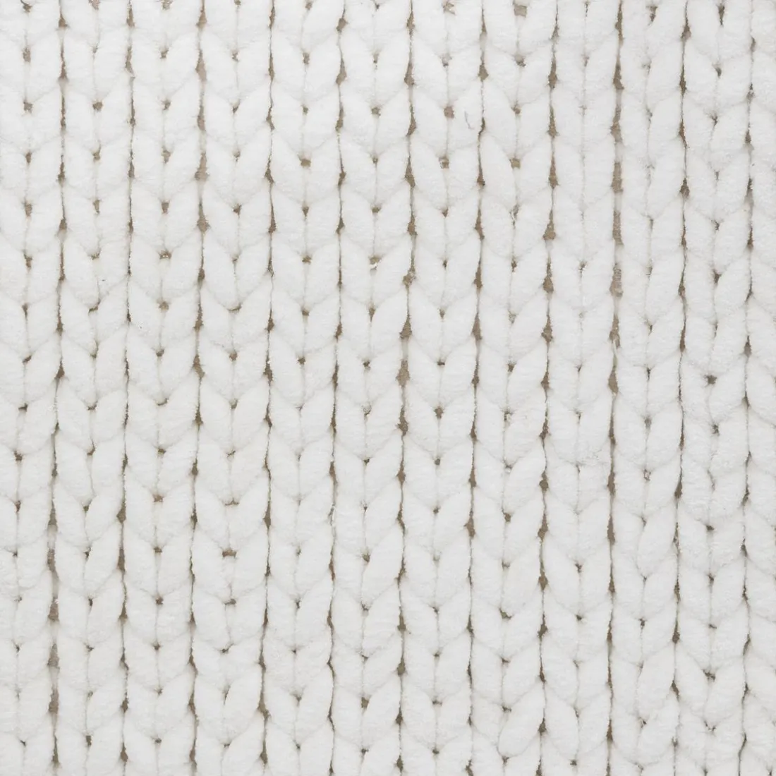 Tapis Épais Uni 50 x 120 cm Blanc