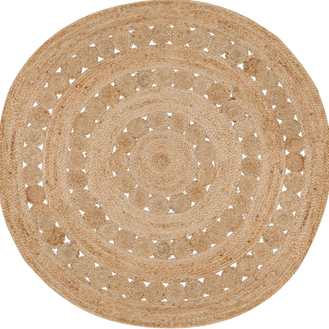 Tapis Patna Naturel diamètre 120