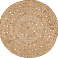 Tapis Patna Naturel diamètre 120