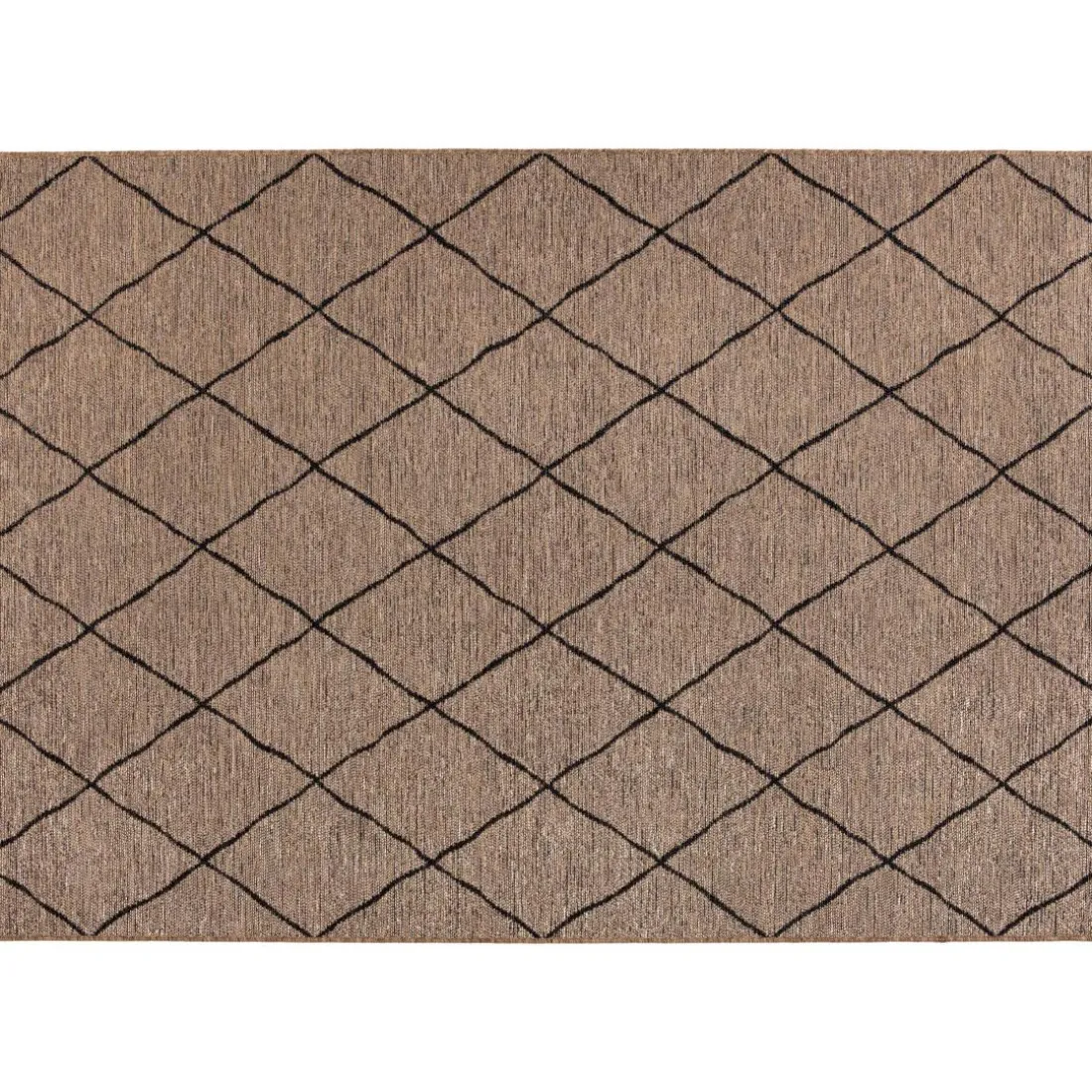 Tapis rectangulaire Allan outdoor Naturel