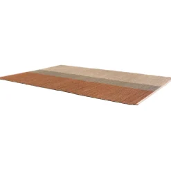 Tapis rectangulaire Karan Terracotta