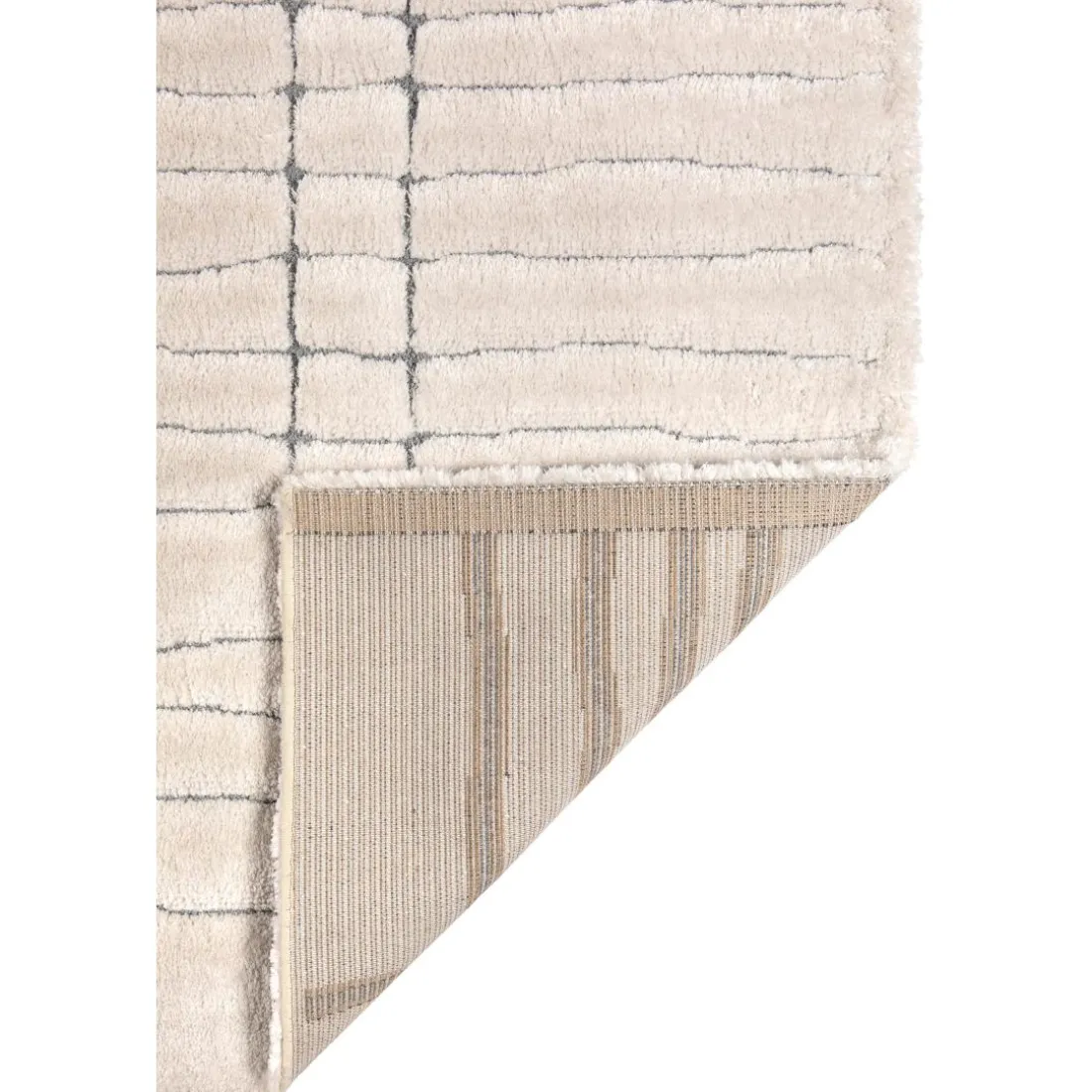 Tapis recycl� Antonio Neige 160 x 230 x 2