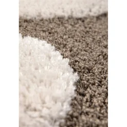Tapis recyclé Yan Neige 160 x 230 x 2