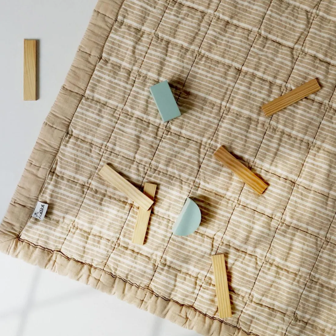 TAPIS RELAX BÉBÉ CARAMEL LAVE S