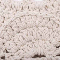 Tapis Rond ALMA Ecru