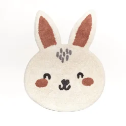 Tapis tufte LAPIN en coton