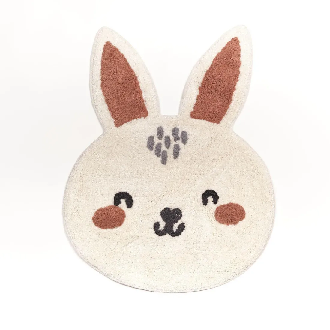 Tapis tufte LAPIN en coton