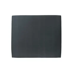 Tete de lit Tapissee Velours Gris anthracite rembourre