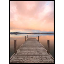 Toile imprimée Bianca 50x70cm Ponton