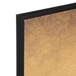 Toile imprimée encadrée flocon soleil 60x90cm