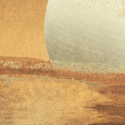 Toile imprimée encadrée flocon soleil 60x90cm