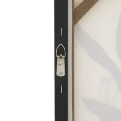 Toile imprimée encadrée flocon