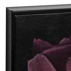 Toile Peinture avec Cadre Fleurs