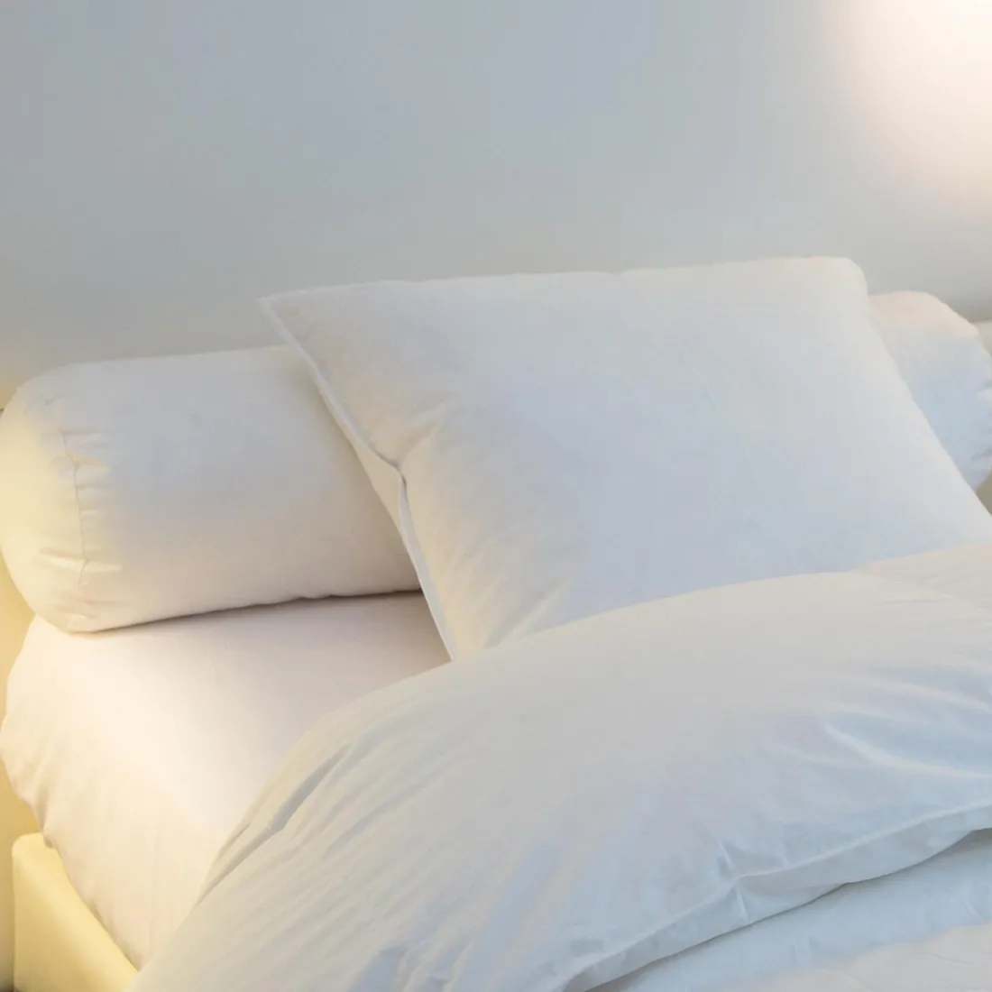 Traversin 100% plumettes FELINIA