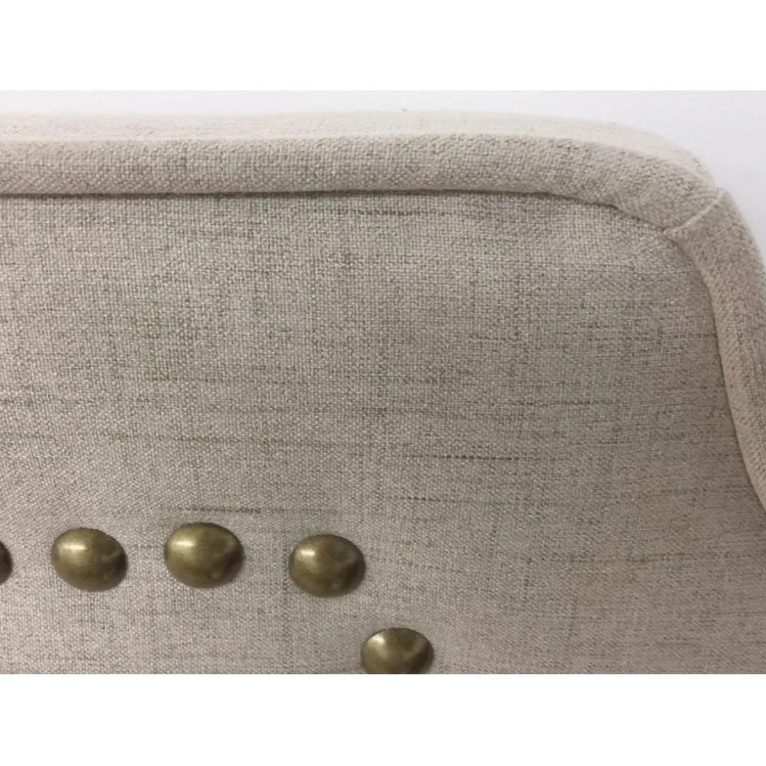 Tête de lit 140cm Tissu Beige MILANO